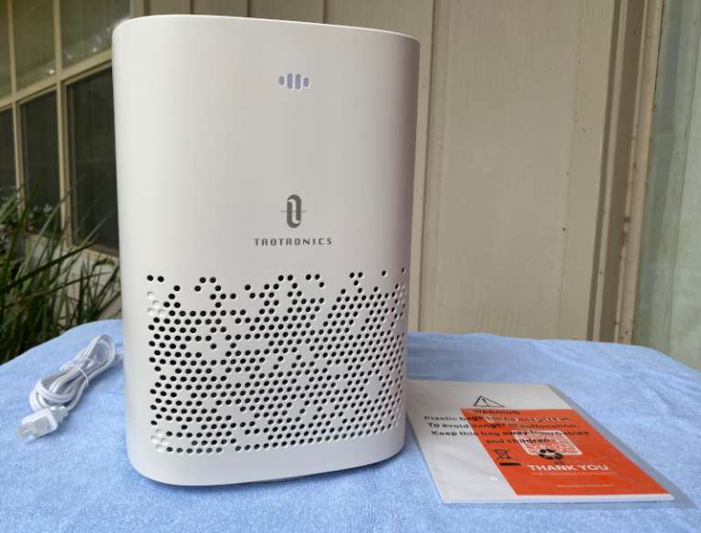 taotronics air purifier with air quality monitor