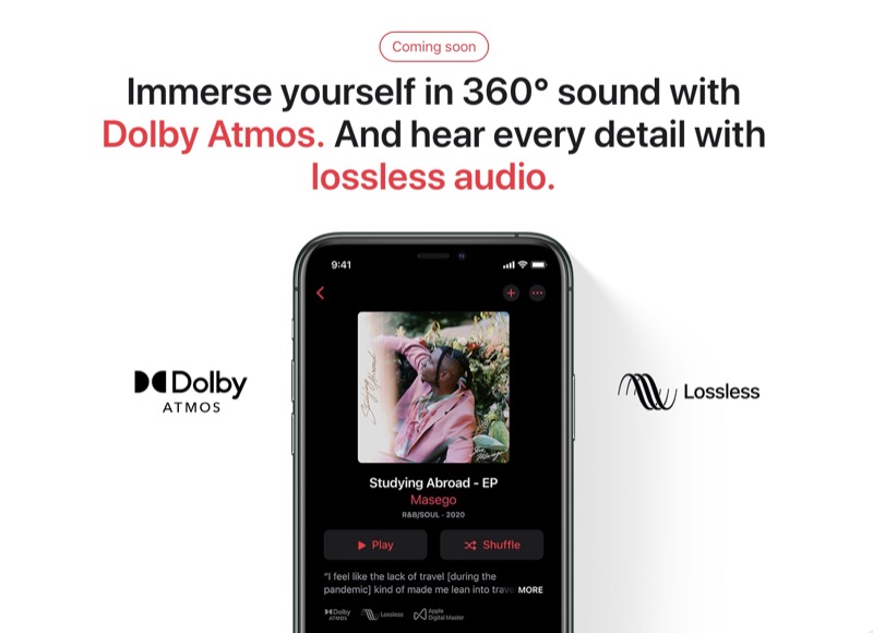 apple lossless dolby atmos 3