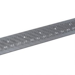Monocarbon carbon fiber dual scale ruler review