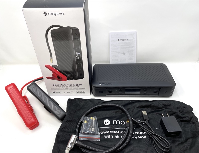 Mophie Powerstation Go Rugged with Air Compressor review - A ...