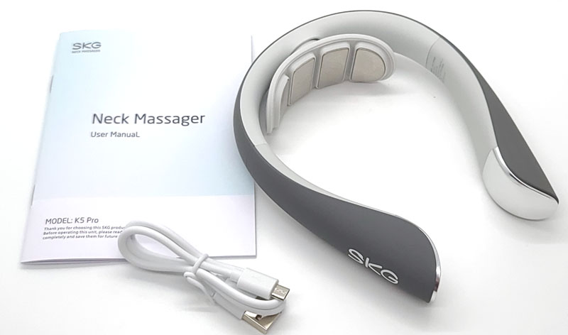 SKG Smart Neck Massager 4356 with Heat Function Voice Broadcast