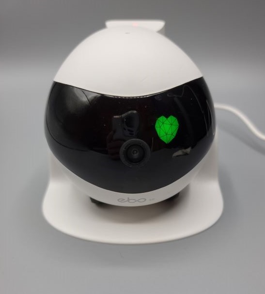 ebo X family robot rolls to serve as your personal security guard