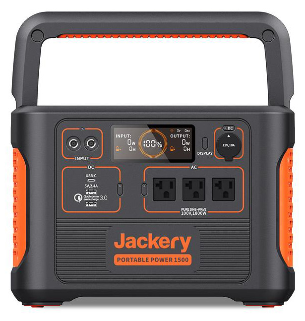 Jackery Show Explorer 1500 Portable Power Station