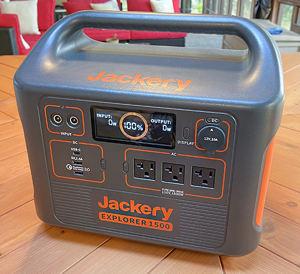 Jackery Explorer 1500 Portable Power Station