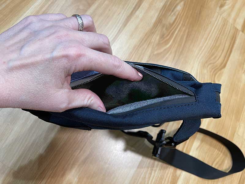 bolstr® AUX Sling: Minimal and perfectly sized. 3 bags in 1. by