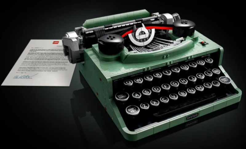 lego ideas typewriter 01