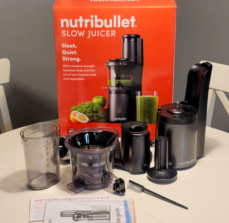 NutriBullet Slow Juicer  Get Your Daily Boost of Nutrients