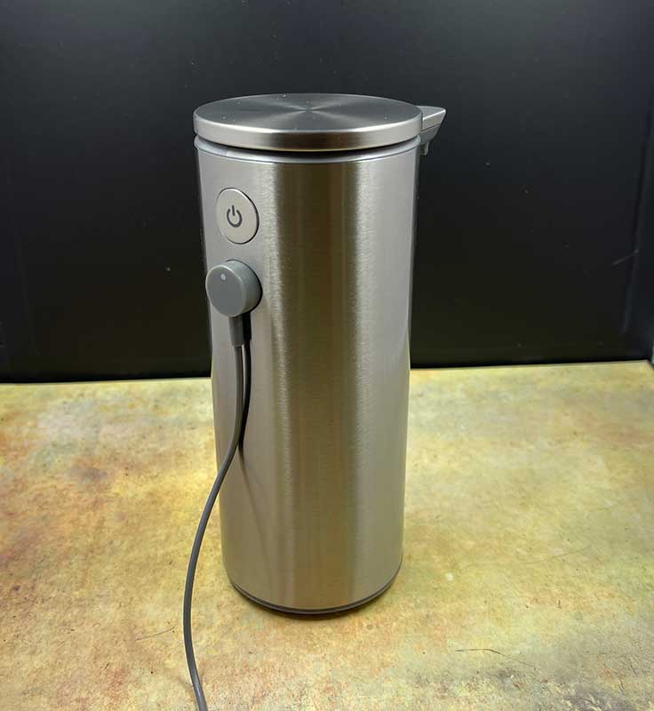 Simplehuman rechargeable liquid soap dispenser review - The Gadgeteer