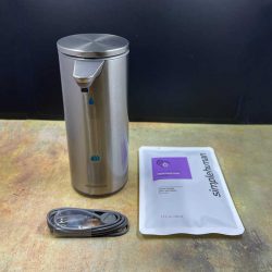 Simplehuman rechargeable liquid soap dispenser review