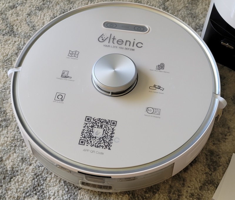 Ultenic T10 Robot Vacuum Cleaner - Ultenic App - Operation and application  connection - Unboxing 