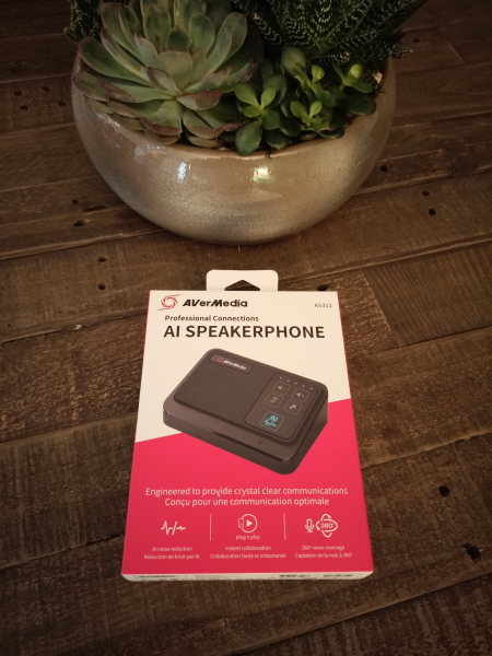 AverMedia AS311 AI Speakerphone review - The Gadgeteer