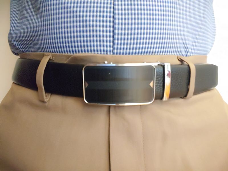 Anson Belt Men's Ratchet Leather Belt