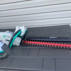 Litheli 40V 22″ Cordless Hedge Trimmer + 2.0Ah Battery & Charger review