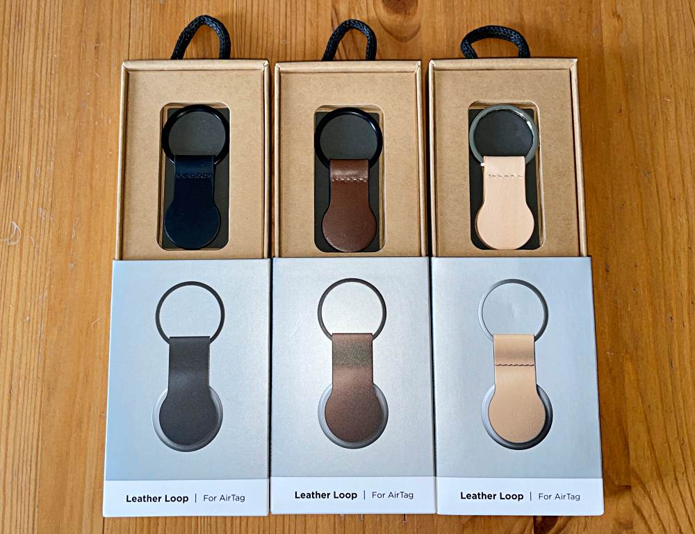 Nomad Leather Loop review Gadgeteer AirTag - for The