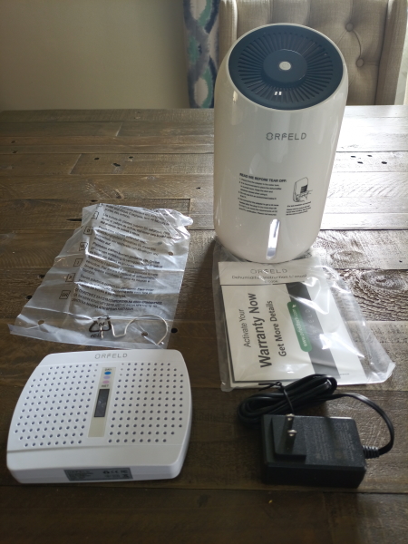 ORFELD Dehumidifier and Wireless Mini Dehumidifier Combo 2