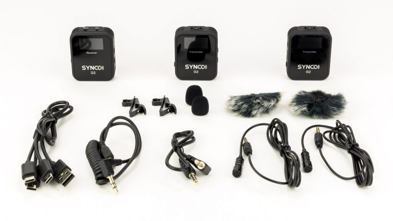 SYNCO G2 A2 Videocamera Per Riprese Audio Home Studio Microfono Lavalier Per IPhone Android Microfono Wireless Portatile Professionale - Foto 6