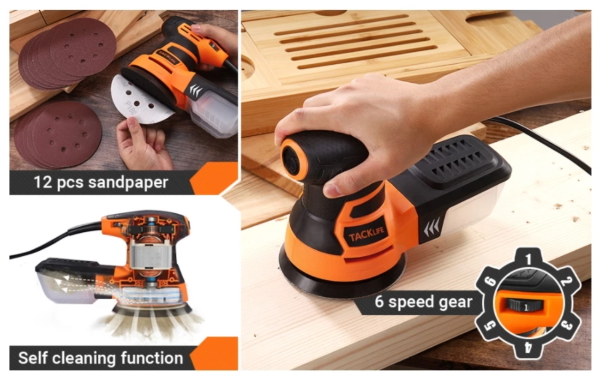 Tacklife Orbital Sander 9