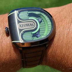 Atowak Ettore Drift wandering hour watch review – Channel your race car desires