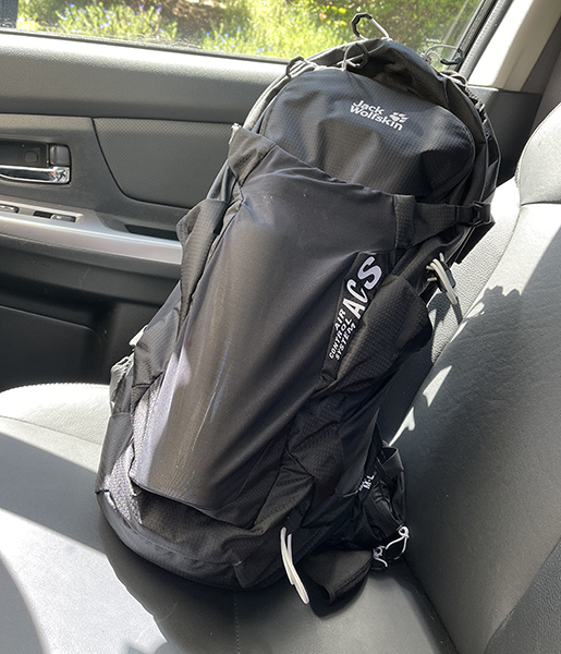 vergroting referentie bloem Jack Wolfskin Crosstrail 24 Lt backpack review - The Gadgeteer