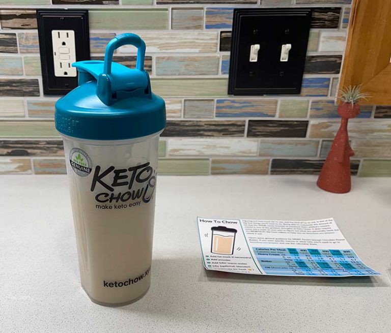 Keto Chow meal replacement shakes review - The Gadgeteer