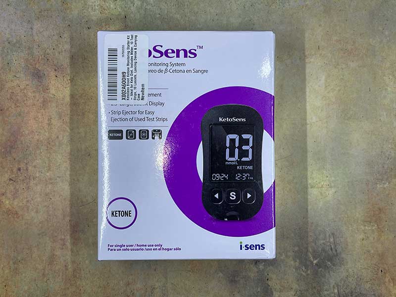 KetoSens Bluetooth Blood Ketone Monitoring Starter Kit