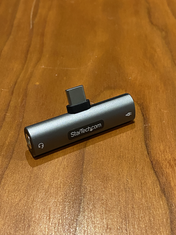 startech audio charge adapter 1