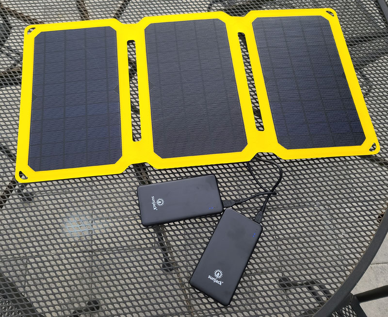 sunjack solarpanel 18