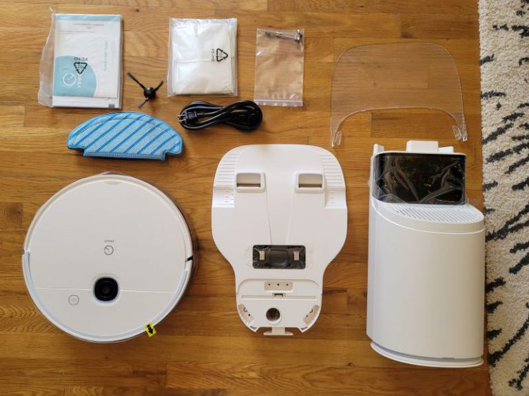 Yeedi Vac Station selfemptying robot vacuum review The Gadgeteer