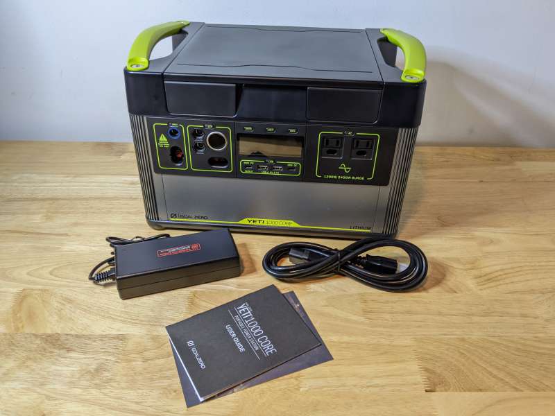 WARNING: Goal Zero Yeti 1000 Lithium Portable Power Station - Complete  Review - ShopSolar.com