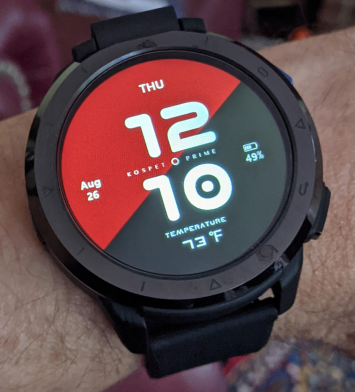 KOSPET Optimus 2 smartwatch review The Gadgeteer