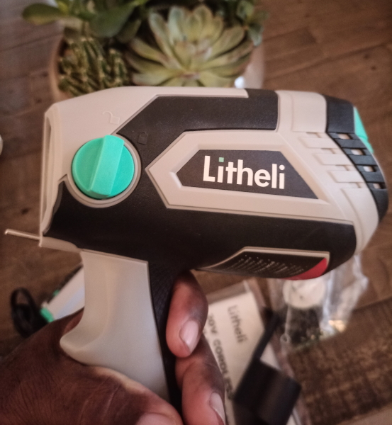 Litheli HVLP 20V Paint Sprayer with Brushless Motor, Cordless Paint Gun  with 2.0 Ah Battery & Charger 