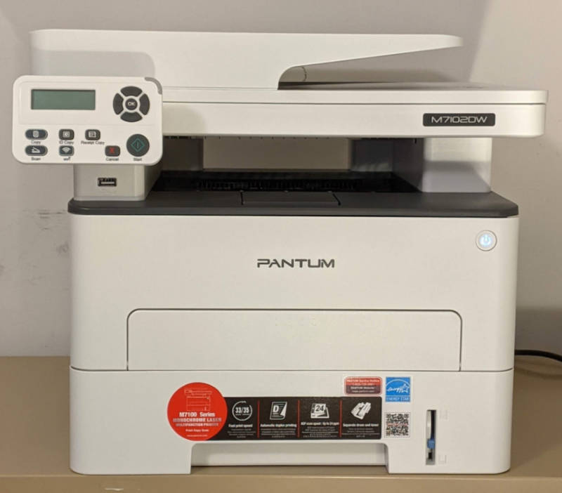 ondernemen Uitpakken repertoire Pantum M7102DW laser printer review - The Gadgeteer