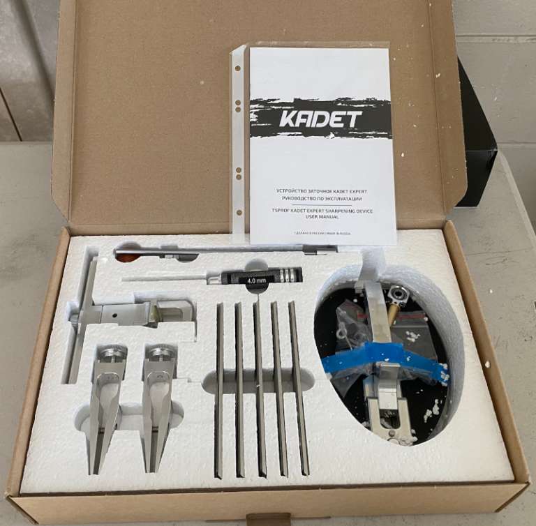 SYSTÈME DE KIT d'affûtage TSPROF Pioneer pour l'affûtage des lames et