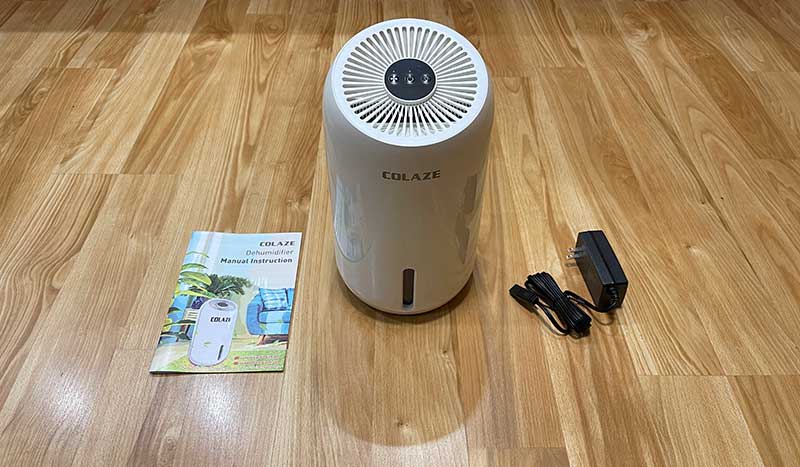 Colaze Dehumidifer review - The Gadgeteer