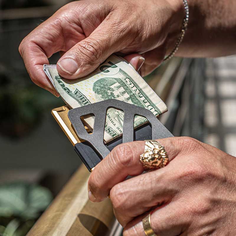 Dango's new titanium money clip holds all your cash and more! - The  Gadgeteer