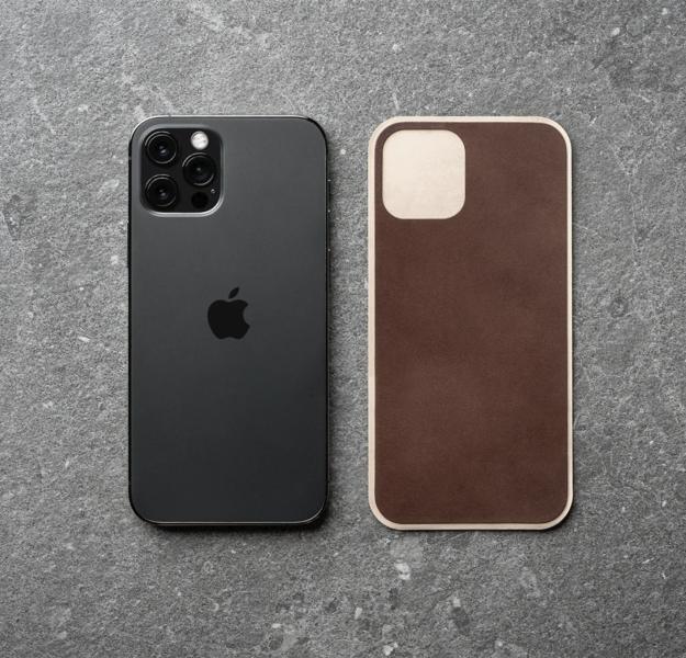 Nomad Rugged Leather Case iPhone 12 Pro Max Black
