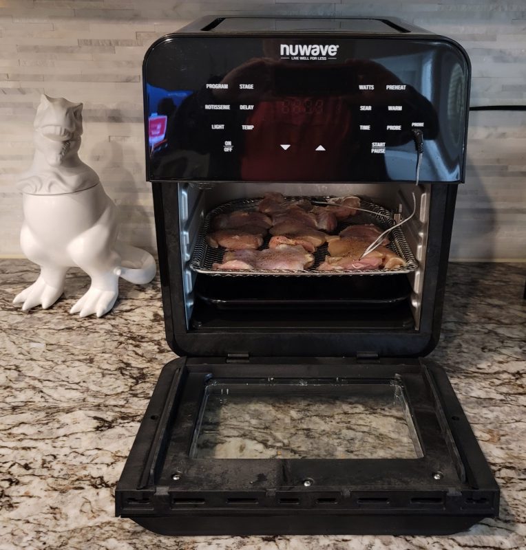 Nuwave Brio 10 Quart Air Fryer Quick Review and First Cook! 