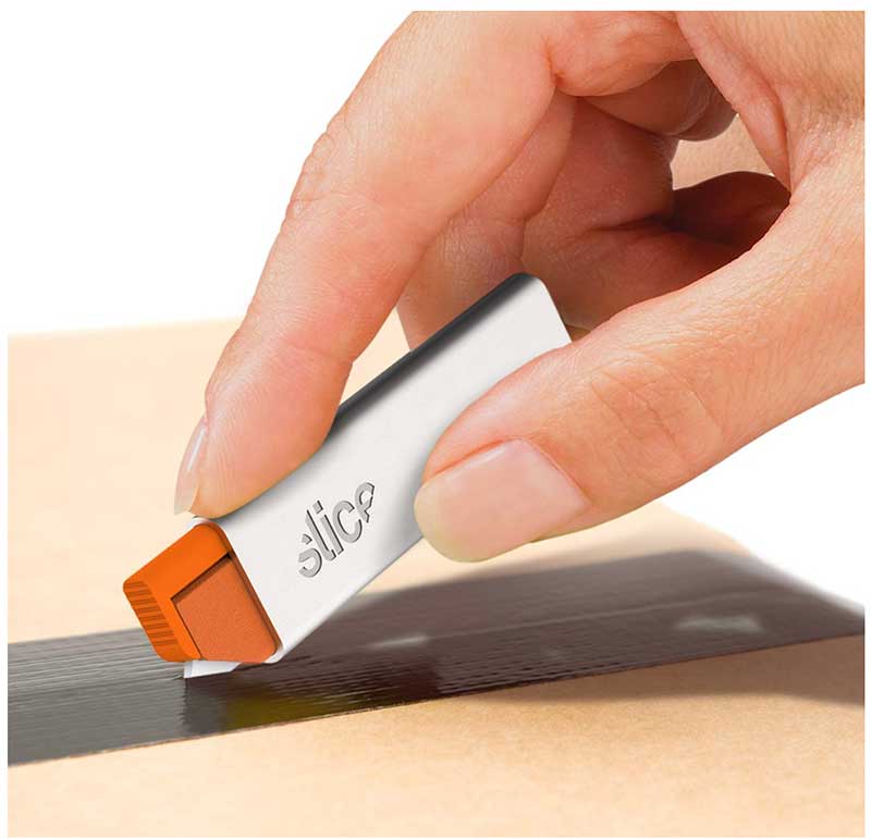 The Slice box cutter slices boxes open, but not your fingers - The Gadgeteer