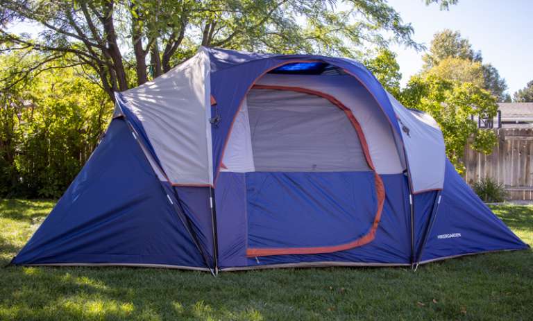 Hiker Garden 10 person tent review - spacious and sturdy all weather ...