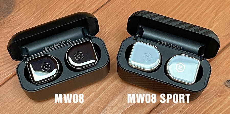 Master & Dynamic MW08 True Wireless Earphones (Black Ceramic/Matte Black CASE)