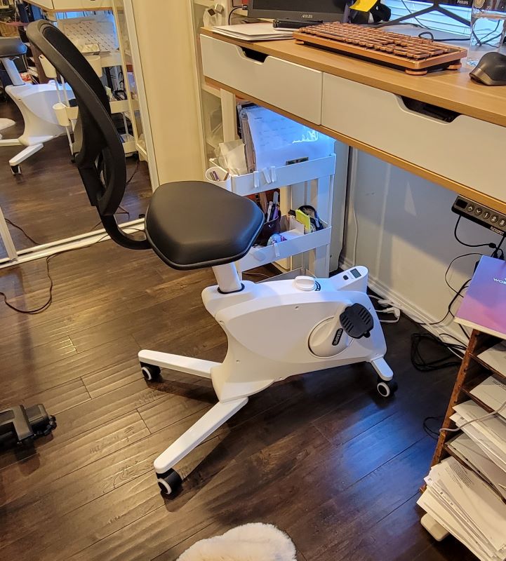 Exercise bike while sitting cheap in chair