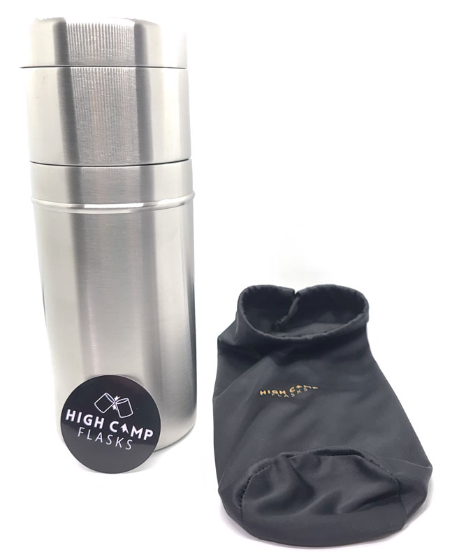 High Camp Stainless Steel Flask