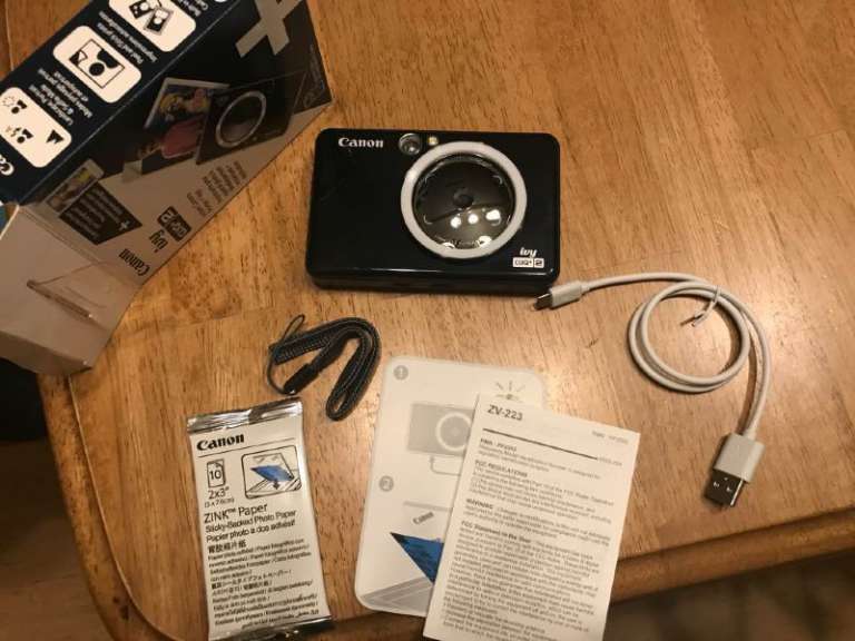 Canon Ivy Cliq+ 2 review A camera and a photo printer in one device