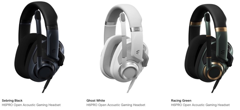 EPOS H6 Pro Open Acoustic Gaming Headset