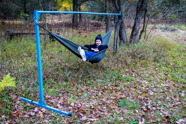 Equip Single Point Hammock Stand Review The Gadgeteer