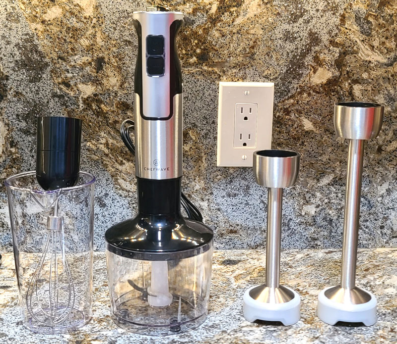 ChefWave InterMix immersion review Swiss army knife of immersion blenders - The Gadgeteer