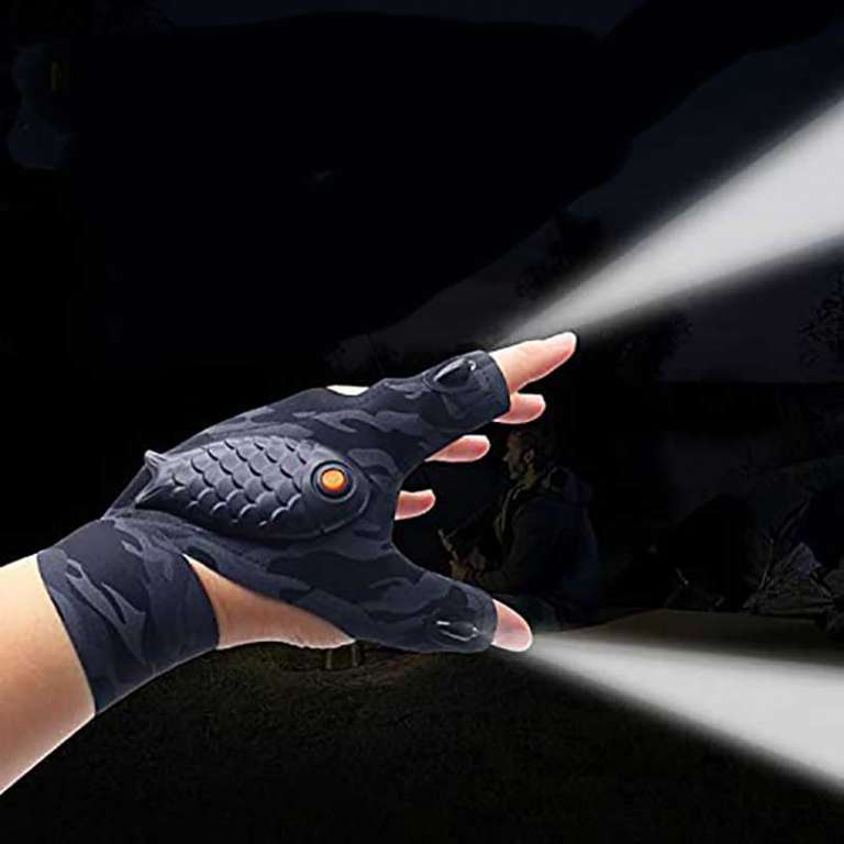Flashlight gloves give new meaning to handsfree The Gadgeteer