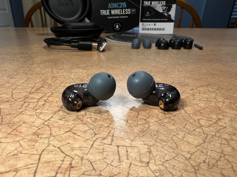 Shure SE215 earphones