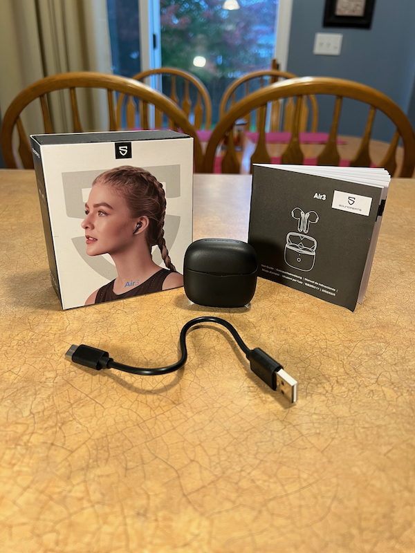 Air3 Half In Ear True Delicate Wireless Earbuds - SOUNDPEATS