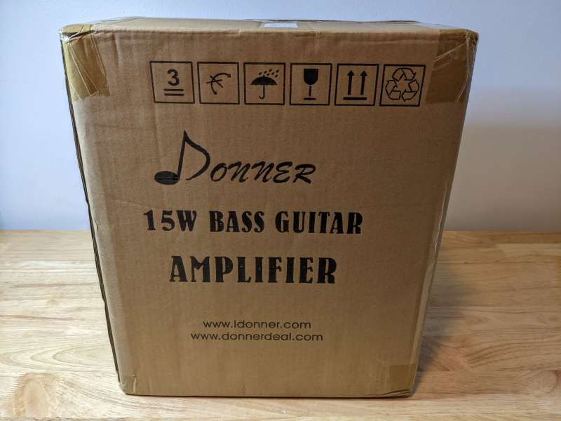 Donner DBA-1 15W Bass Guitar Amplifier review - Big sound in a